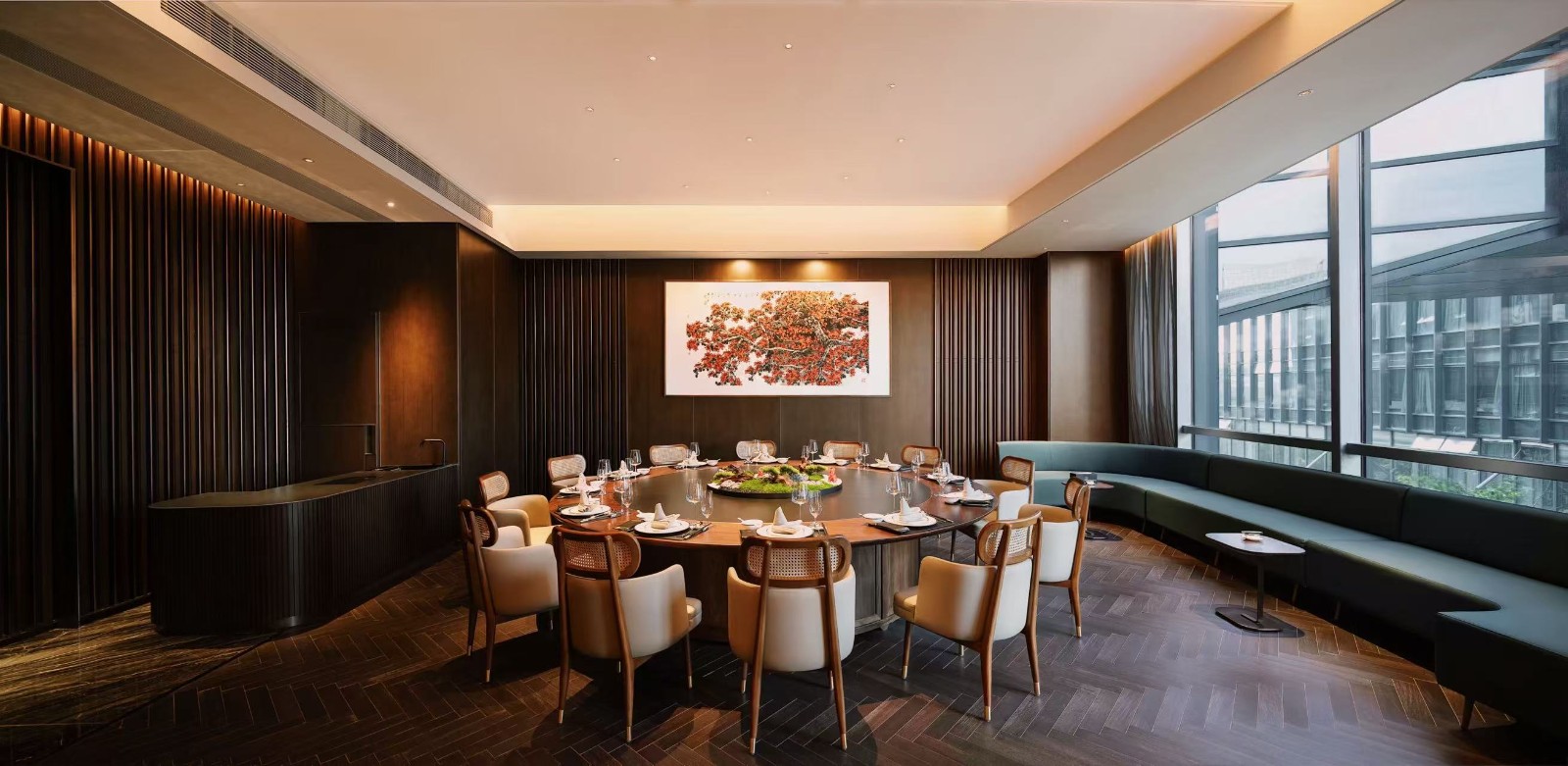 酒店包廂桌椅:塑造高端用餐場(chǎng)景的核心元素